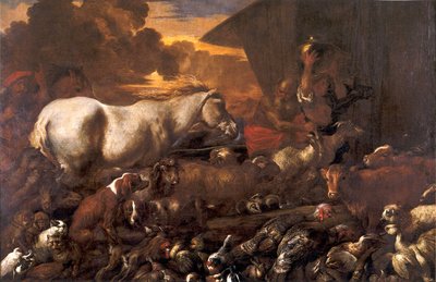 Entrance of Animals in Noah